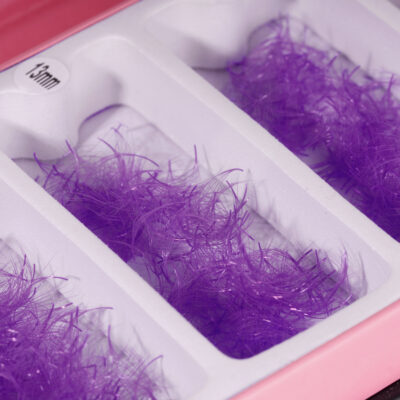 lavislash purple colored lashes mix6 loose fans eyelash extensions