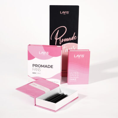 wispy fans Loose fans mix3 mix6 LavisLash promade fans