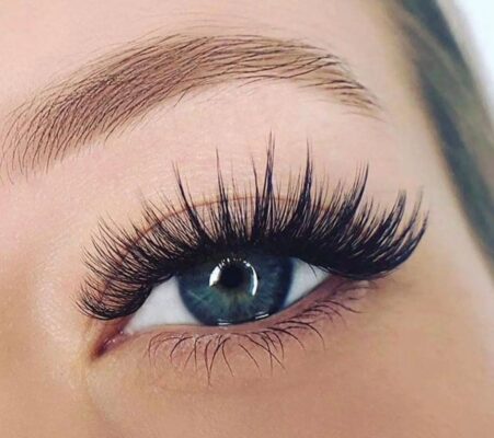 LavisLash US: Wispy extensions at home, diy lash, placement
