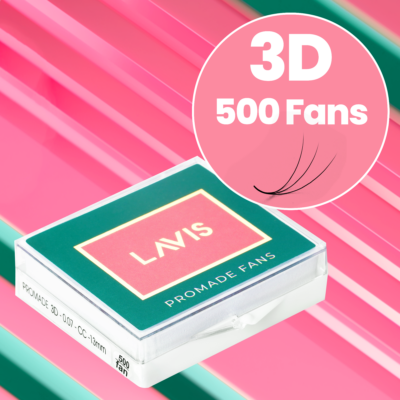 LavisLash- Promade fans- 3d- Loose fans