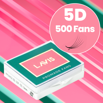 LavisLash- Promade fans- 5d- Loose fans