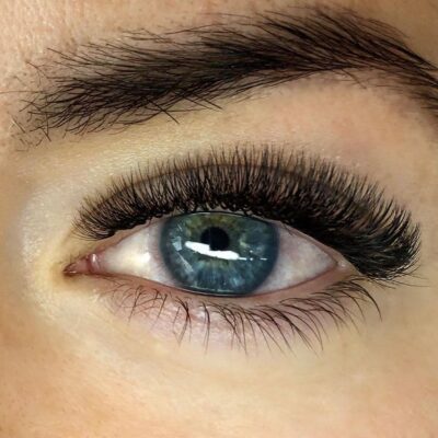 russian volume extensions lash set 